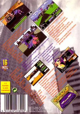 Skitchin' (USA, Europe) box cover back